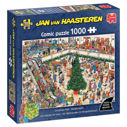 Jan Van Haasteren - Christmas Mall - 1000 Piece Jigsaw Puzzle