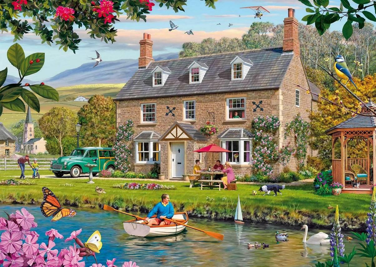 Falcon de Luxe - Moments by the Water - 1000 Piece Jigsaw Puzzle