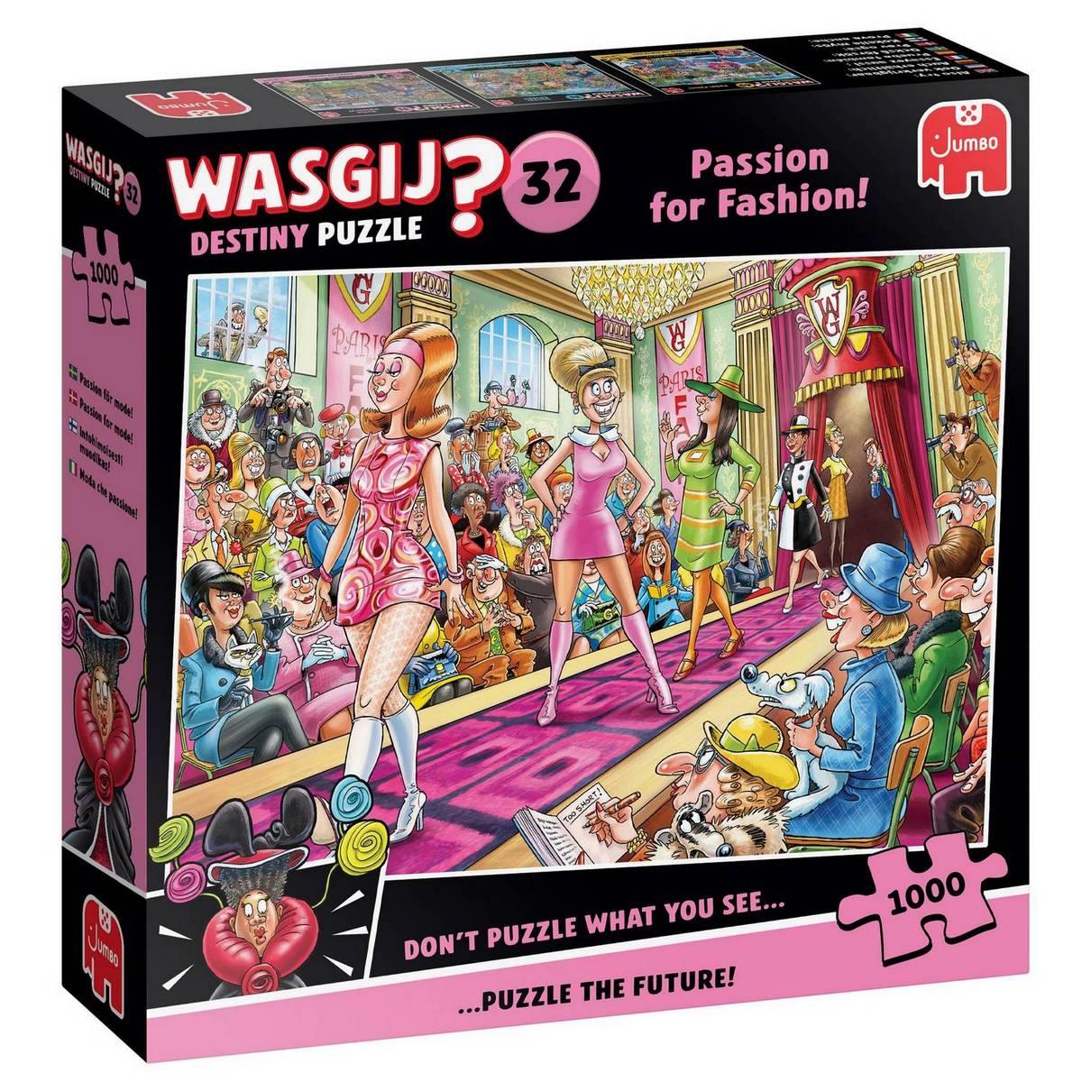 Wasgij - Destiny 32 Passion for Fashion! - 1000 Piece Jigsaw Puzzle