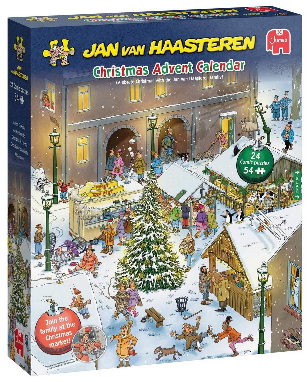 Jan Van Haasteren - Advent Calendar 2026 - 24 x 54 Piece Jigsaw Puzzle