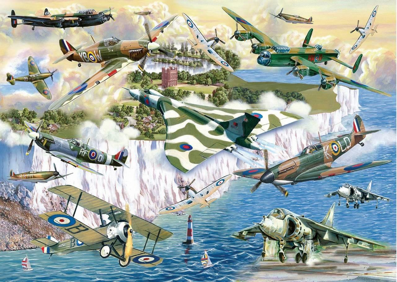 House of Puzzles - Legends of the Skies - 500 Piece Jigsaw Puzzle
