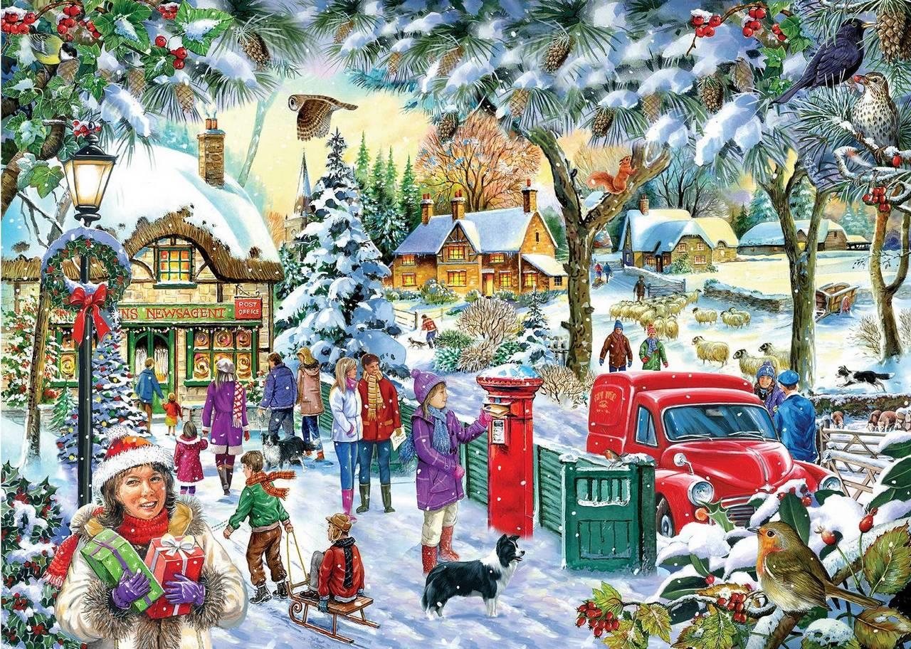 House of Puzzles - Last Minute Rush - 500XL Piece Jigsaw Puzzle