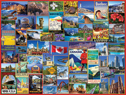 White Mountain - Best Places in Canada - 1000 Piece Jigsaw Puzzle