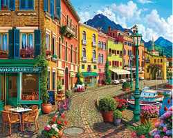 White Mountain - Cafe on The Water - 1000 Piece Puzzle