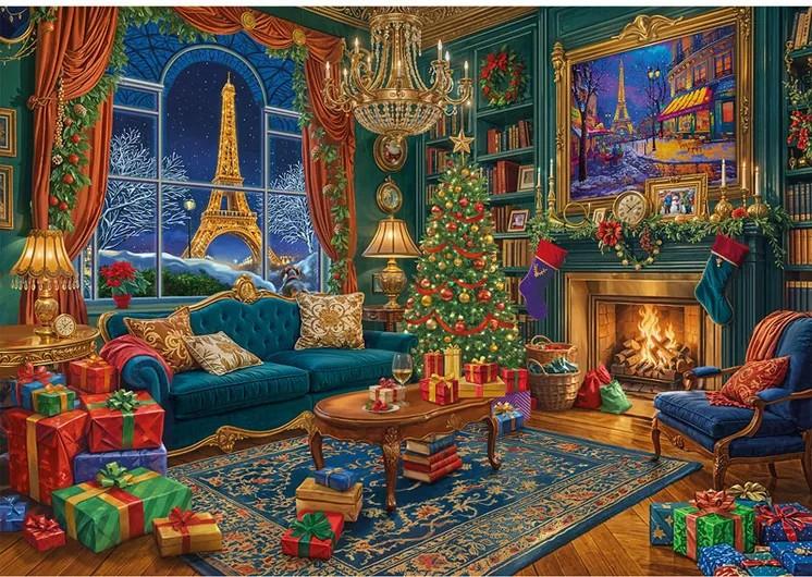 Wentworth - Christmas in Paris - 250 Piece Jigsaw Puzzle