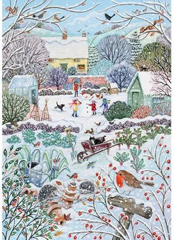 Wentworth - Cottage Garden in Winter - 40 Piece Jigsaw Puzzle