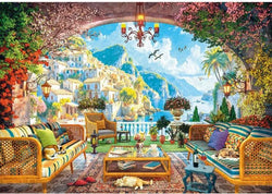 Wentworth - Mediterranean Terrace View - 250 Piece Jigsaw Puzzle