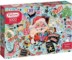 Falcon de Luxe - Christmas Wishes - Contemporary  - 1000 Piece Jigsaw Puzzle