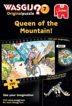 Wasgij - Original 7 Queen of the Mountain - 150 Piece Jigsaw Puzzle