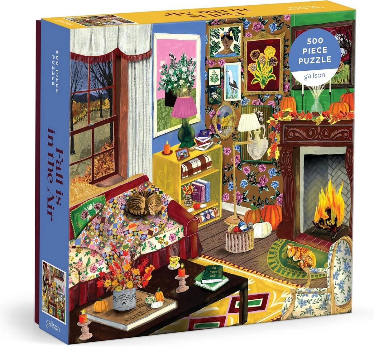 Galison - Fall is in the Air - 500 Piece Jigsaw Puzzle