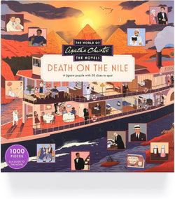 Laurence King - The World of Agatha Christie - Death on the Nile - 1000 Piece Jigsaw Puzzle