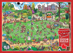 Cobble Hill - Doodletown - Offside Antics  - 1000 Piece Jigsaw Puzzle
