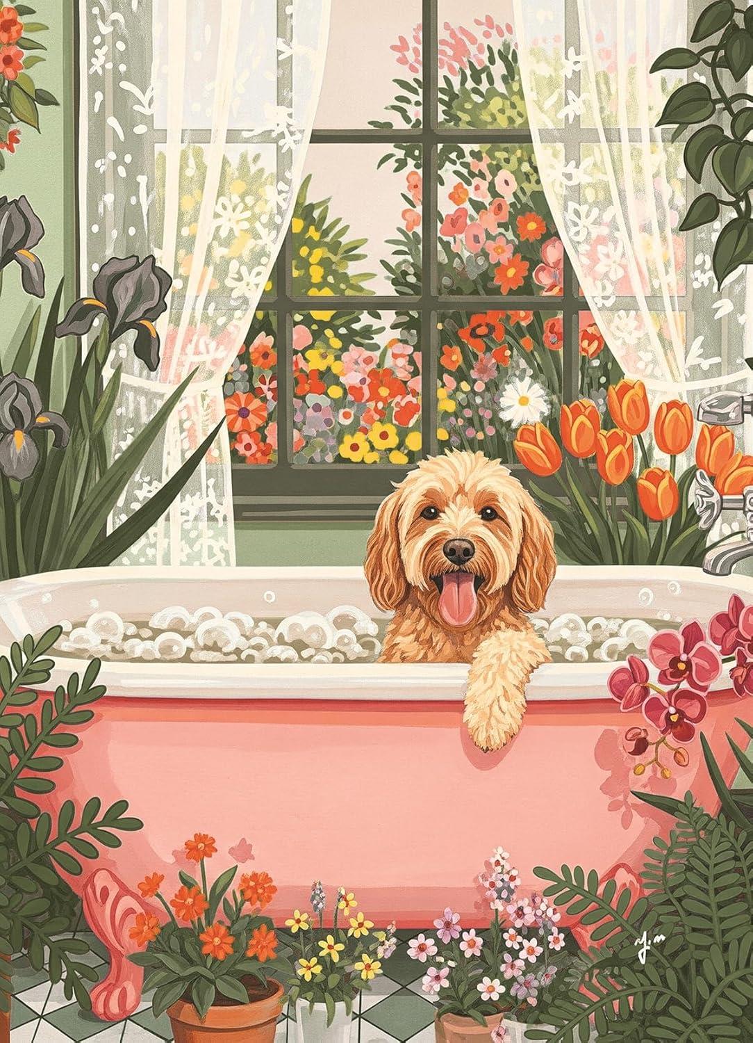Cobble Hill - Blooms and Bubbles  - 500 Piece Jigsaw Puzzle