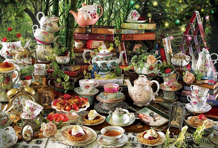 Cobble Hill - Mad Hatter Tea Party  - 2000 Piece Jigsaw Puzzle