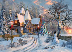 Eurographics Christmas Cottage, 1000-piece jigsaw puzzle