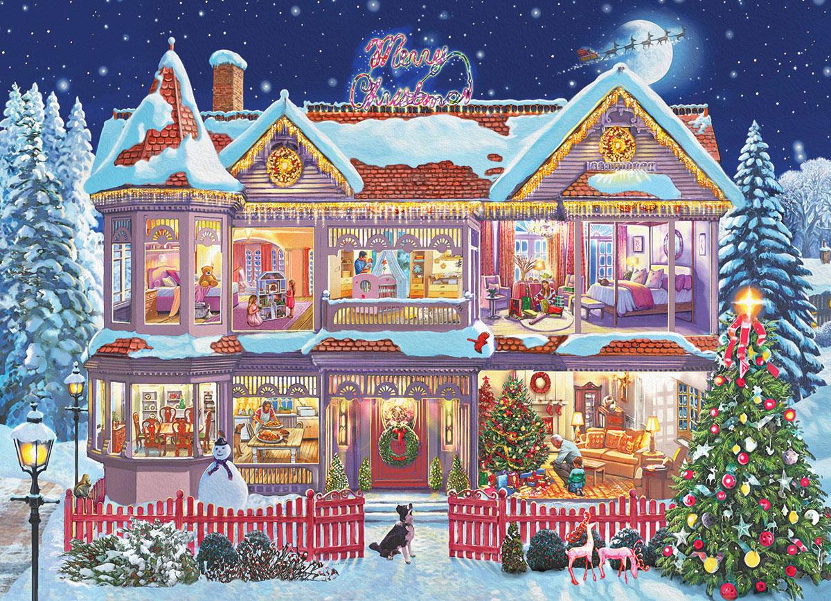 Eurographics Getting ready for Christmas, 1000-piece jigsaw puzzle