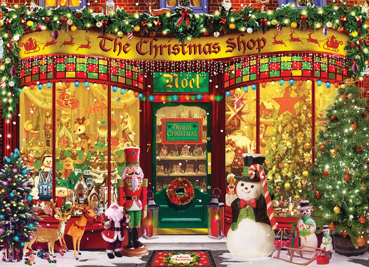 Eurographics The Christmas Shop, 1000-piece jigsaw puzzle