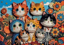 Delfy - Paper Art Collage - 1000 Piece Jigsaw Puzzle
