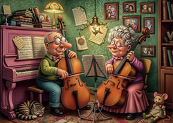 Delfy - Timeless Music Duo - 1000 Piece Jigsaw Puzzle
