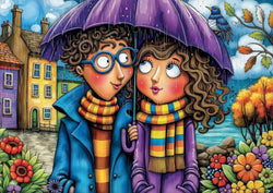 Delfy - Under One Umbrella - 1000 Piece Jigsaw Puzzle