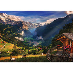 Trefl - Photo Odyssey - Lauterbrunnen Valley - Switzerland - 1000 Piece Jigsaw Puzzle