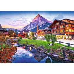 Trefl - Photo Odyssey - Alpine Village - Switzerland - 1000 Piece Jigsaw Puzzle
