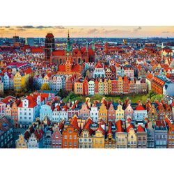 Trefl - View on Gdansk - Poland - 1000 Piece Jigsaw Puzzle
