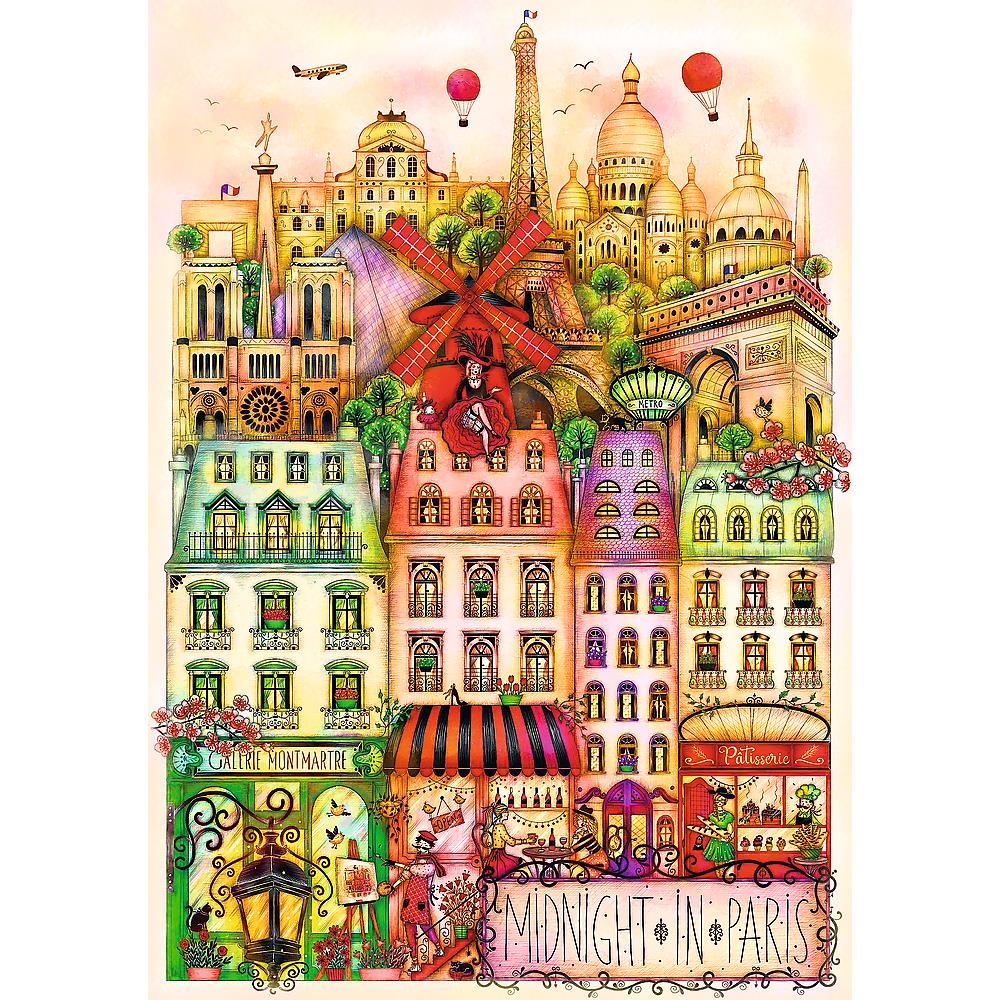Trefl - Midnight in Paris - 1000 Piece Jigsaw Puzzle