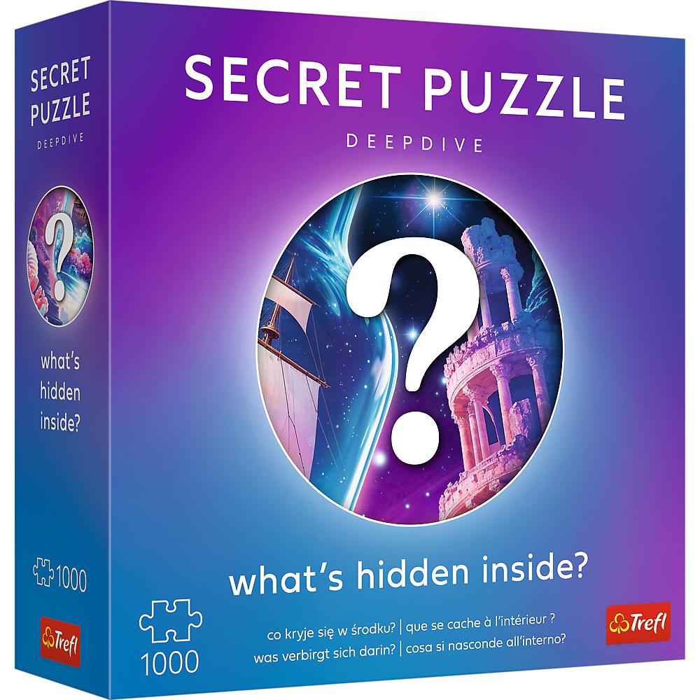 Trefl - Secret Puzzle - Deepdive - 1000 Piece Jigsaw Puzzle