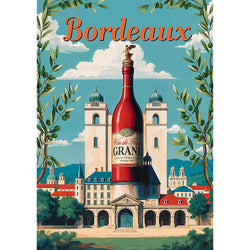Trefl - Vintage Poster - Bordeaux - France - 1000 Piece Jigsaw Puzzle