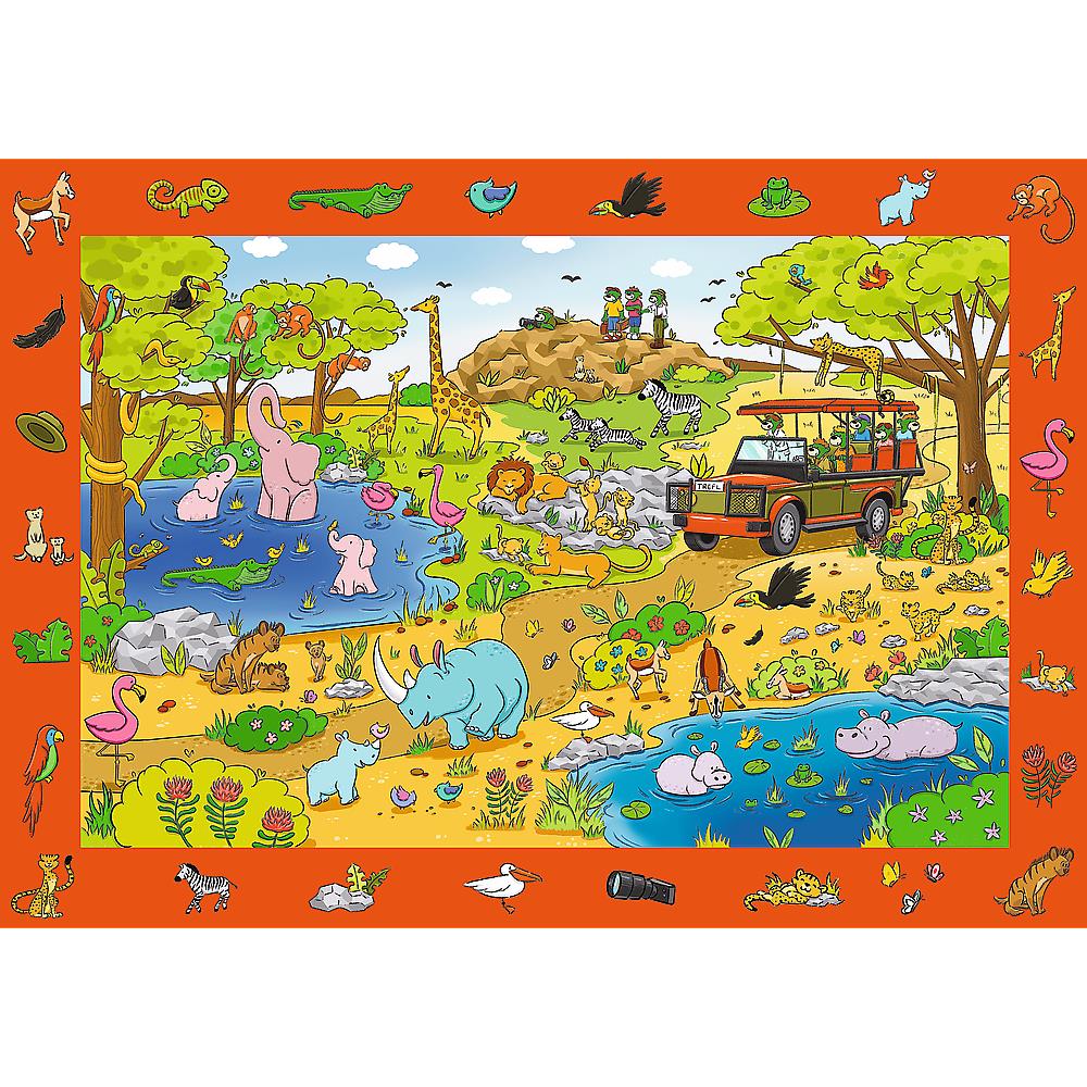 Trefl - Spy Guy - Safari - 24 Piece Jigsaw Puzzle