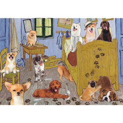 Trefl - Vincents Bedroom - Puppy Revolution - 500 Piece Jigsaw Puzzle