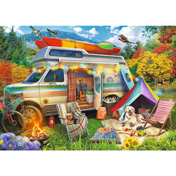 Trefl - Tea Time - Camper Van - 500 Piece Jigsaw Puzzle