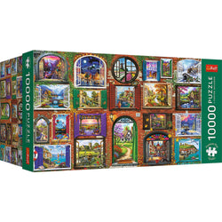 Trefl - Windows of the Seasons  - 10000 Piece Jigsaw Puzzle