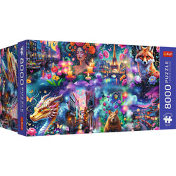 Trefl - Colorful World - 8000 Piece Jigsaw Puzzle