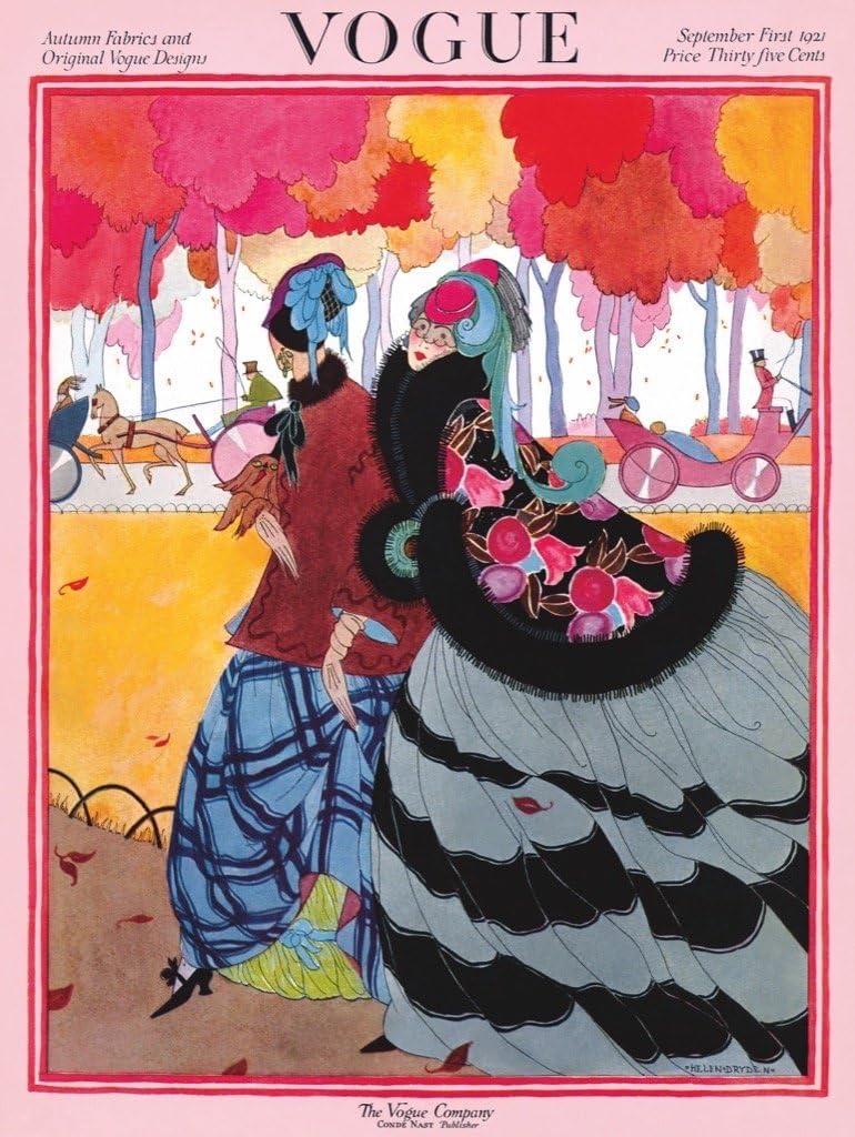 New York Puzzle Company Autumn Fashions, 1000-piece jigsaw puzzle box front
