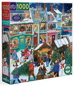 Eeboo - Holiday Market By the Sea - 1000 Piece Jigsaw Puzzle