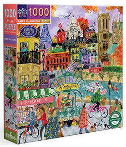 Eeboo - Paris in Autumn - 1000 Piece Jigsaw Puzzle