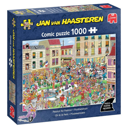 Jan Van Haasteren - Passion for Fashion - 1000 Piece Jigsaw Puzzle
