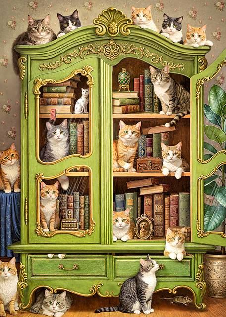 CherryPazzi - Hidden Archive - 1000 Piece Jigsaw Puzzle