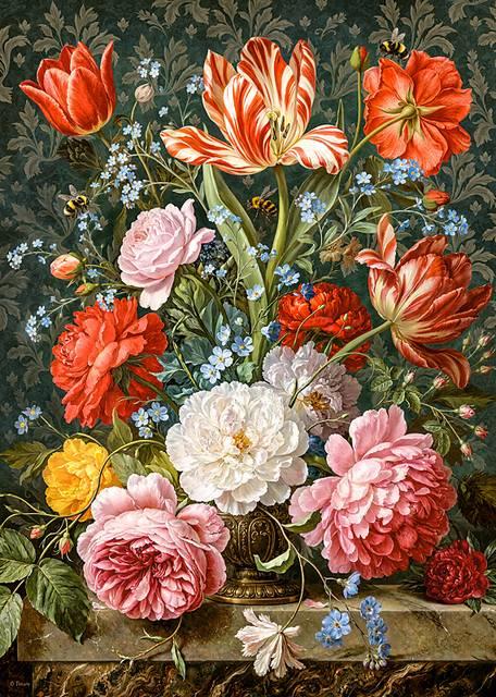 CherryPazzi - Nocturne of Flowers - 1000 Piece Jigsaw Puzzle