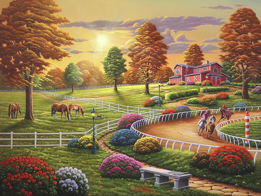 Wentworth - Afternoon Practice - 250 Piece Wooden Jigsaw Puzzle