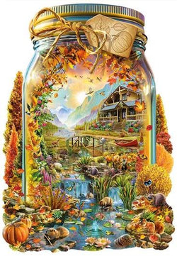 Wentworth Autumn in a Jar, 250-piece jigsaw puzzle