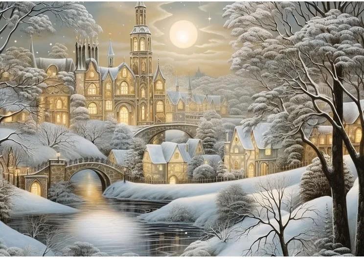 Wentworth - Frozen Fairytale - 40 Piece Wooden Jigsaw Puzzle