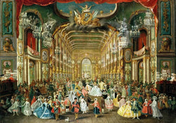 Wentworth - Masked Ball at the Hoftheater - 250 Piece Wooden Jigsaw Puzzle