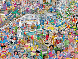 Happy Puzzle - I Love Healthcare - 1000 Piece Jigsaw Puzzle