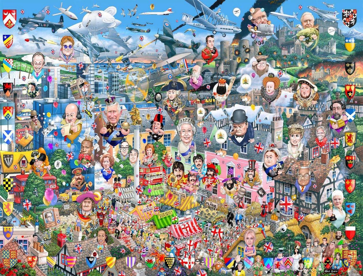 Happy Puzzle - I Love GP Too - 1000 Piece Jigsaw Puzzle