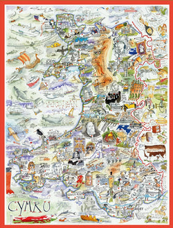 Happy Puzzle - Wales - 1000 Piece Jigsaw Puzzle