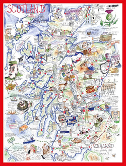 Happy Puzzle - Scotland - 1000 Piece Jigsaw Puzzle