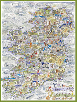 Happy Puzzle - Ireland - 1000 Piece Jigsaw Puzzle